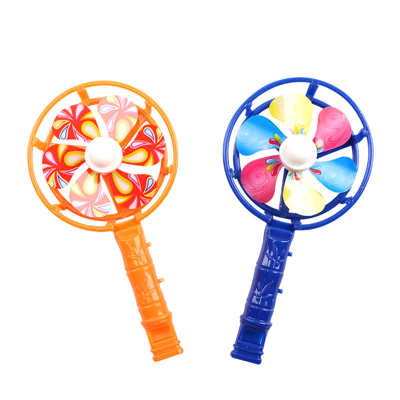 Windmill Whistle Color Whistle Cheering Props Candy Color Nostalgic Toys Whistle Windmill Color Windmill