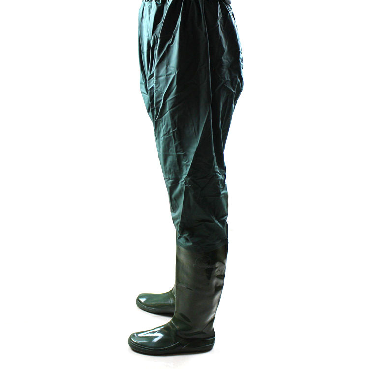Spot supply of strong deer water pants outdoor bust plastic fishing clothes fishing laundry adult wading pants wholesale
