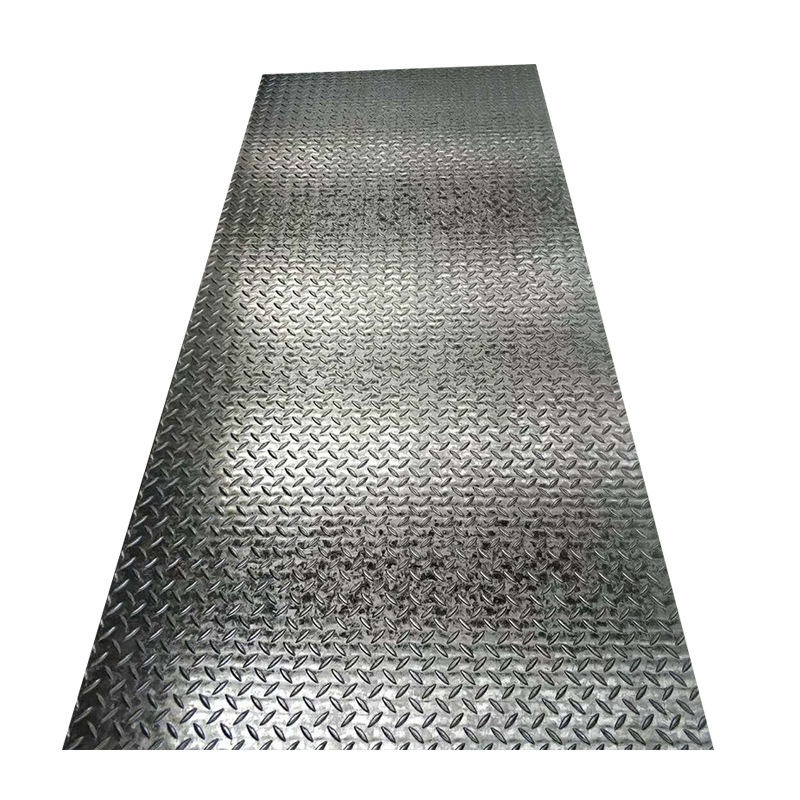 Hot-Dip Galvanized Patterned Steel Plate Manufacturer, Stair Tread Bending Patterned Steel Plate, 3.0*1500 Hot-Dip Galvanized Patterned Steel Plate in Stock