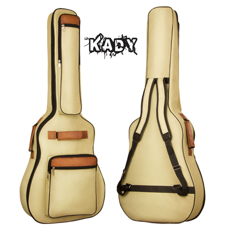 Factory wholesale k0 thick 41 inch ballad high-grade cotton guitar backpack piano bag can print logo
