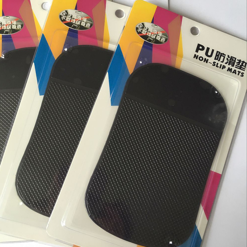 PU car anti-slip mat seamless high temperature perfume ornaments anti-slip mat support printing LOGO manufacturers straight hair