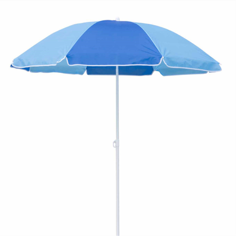 Wholesale outdoor low price high quality 1.8 meters polyester umbrella beach umbrella sun umbrella printable logo stall outdoor
