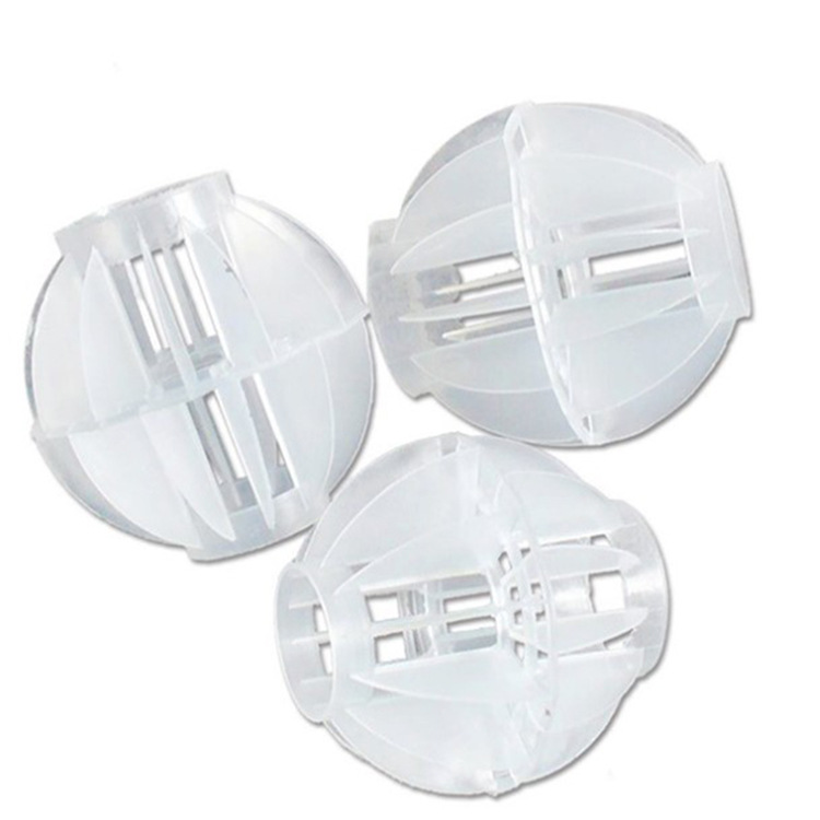 Polypropylene Pp Multi-Faceted Hollow Ball Filler Multi-Faceted Suspended Plastic Hollow Ball Environmentally Friendly 50 Hollow Ball Filler