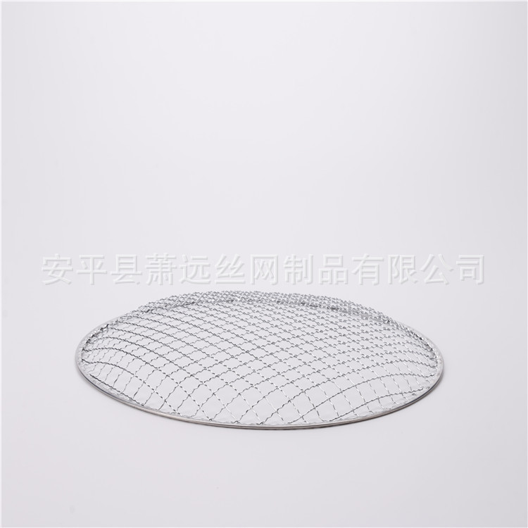 Bbq Grill Manufacturer Wholesale Round Barbecue Household Outdoor Disposable Charcoal Stove Grill Mesh Grill