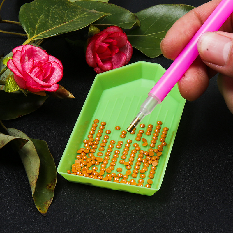 Factory Direct Sale Diamond Painting Dotting Tray, Dotting Tray Painting Tool, Small Dotting Tray, Jewelry Dotting, Creative Decoration