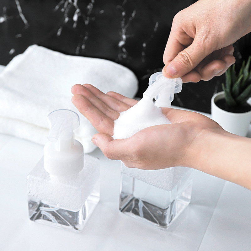Moose Bubble Bottle Manual Press Facial Cleanser Hand Cleanser Shampoo Foam Bottle Large Capacity Bubble Bottle