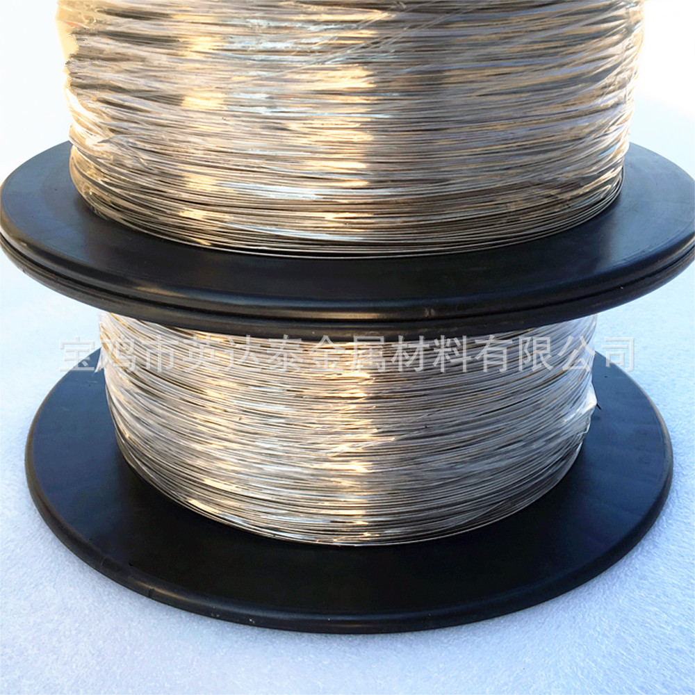 Factory Wholesale 3N5 High Purity Tantalum Wire Tantalum Coil Wire Ro5200 Pure Tantalum Wire Tantalum Straight Wire Tantalum Rod Tantalum Products