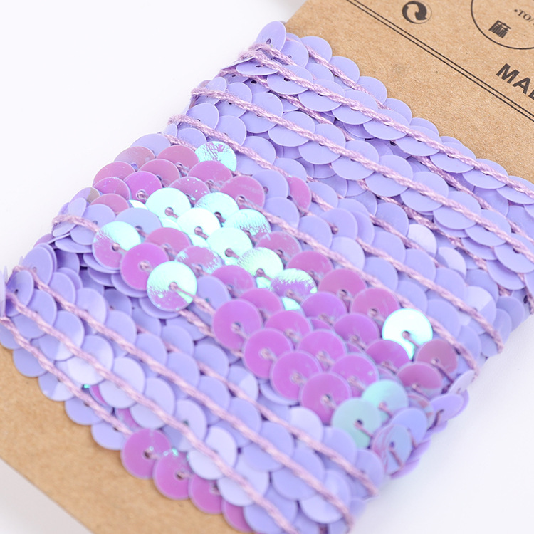 New Hot Push DIY Sequin Strip Ribbon Stage Clothing Sequin Lace Accessories