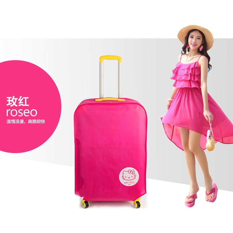 Case Cover Dust Cover Bag Trolley Case Cover Travel Luggage Case Cover Dustproof Thickened Full Size Luggage Case Protective Cover