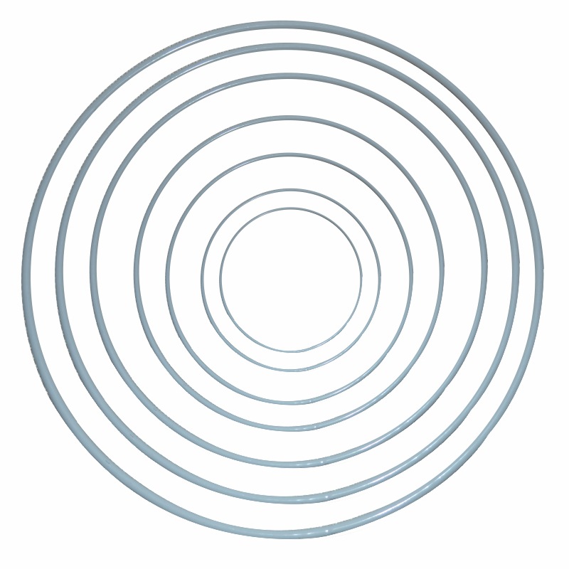 DIY Handmade Accessories Braided Hemp Rope Large Iron Ring Iron Ring Dream Catcher Material Round Square Hardware Solid Iron Ring