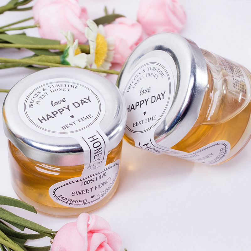 Honey Honey 28g bottled wedding honey wedding honey wedding honey wedding gift bottle