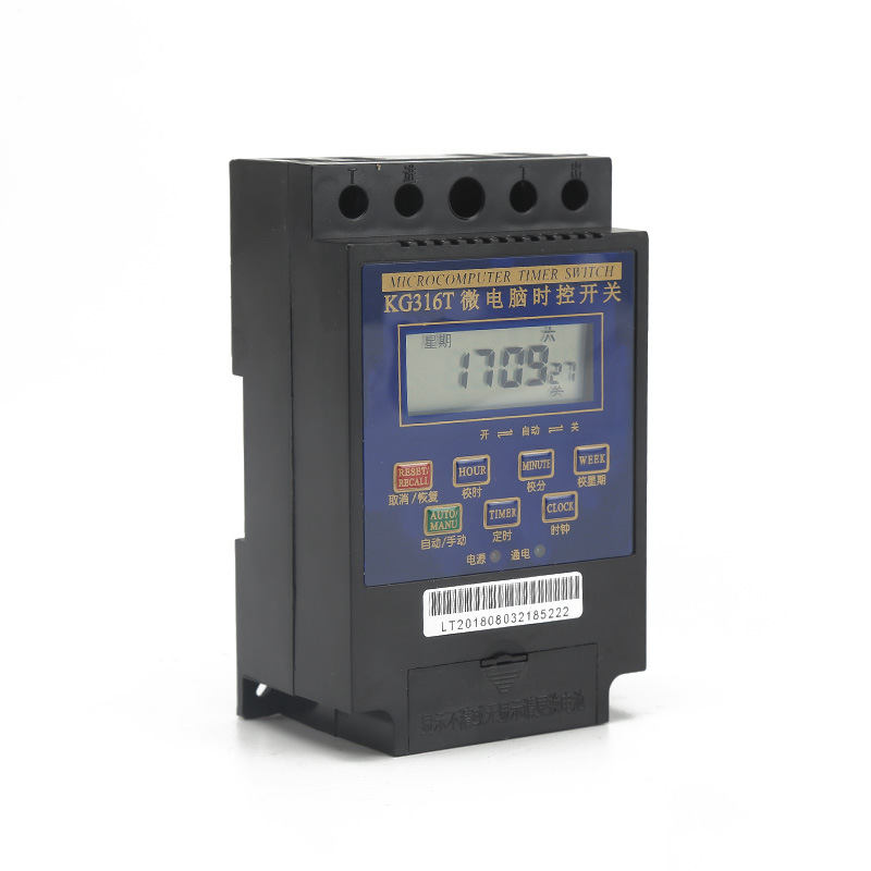 Wholesale Kg316T Time Control Switch 10 Groups of Timer Switches Timer Clock 220V Microcomputer