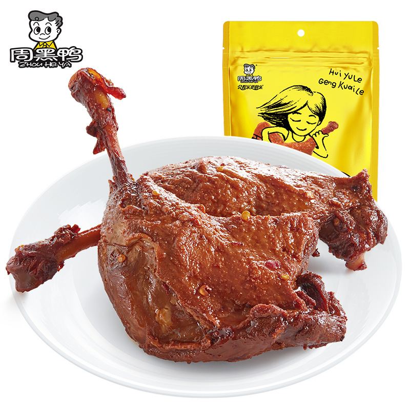 Zhou Heiya wholesale duck neck duck wings duck clavicle duck palm duck leg duck tongue duck head braised flavor special online red snacks