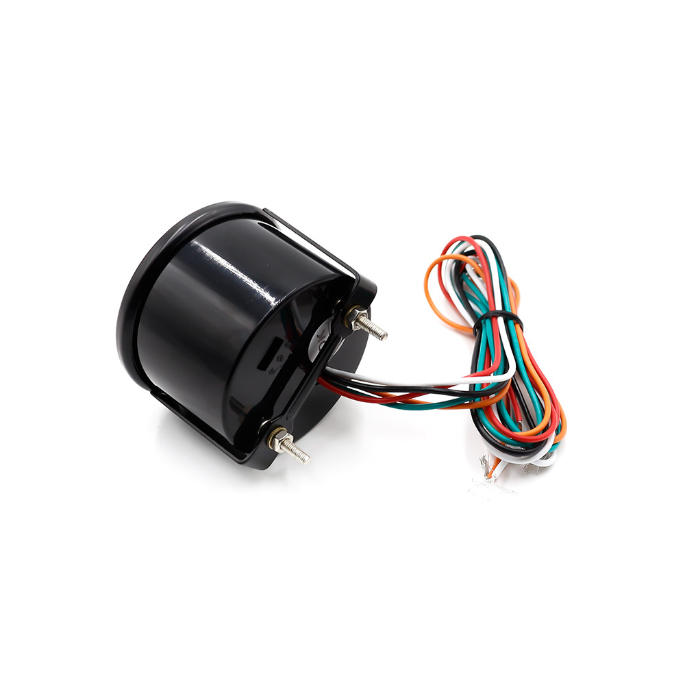 Ebay Car Modification 52mm 12V Universal Led Blue and Red Light Evo Lcd Display Oil Pressure Gauge