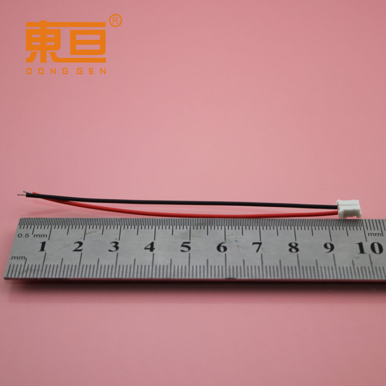 DZX1.2 * 100-2.0 red and black terminal wire 2.0 specification plug wire plug wire toy wire