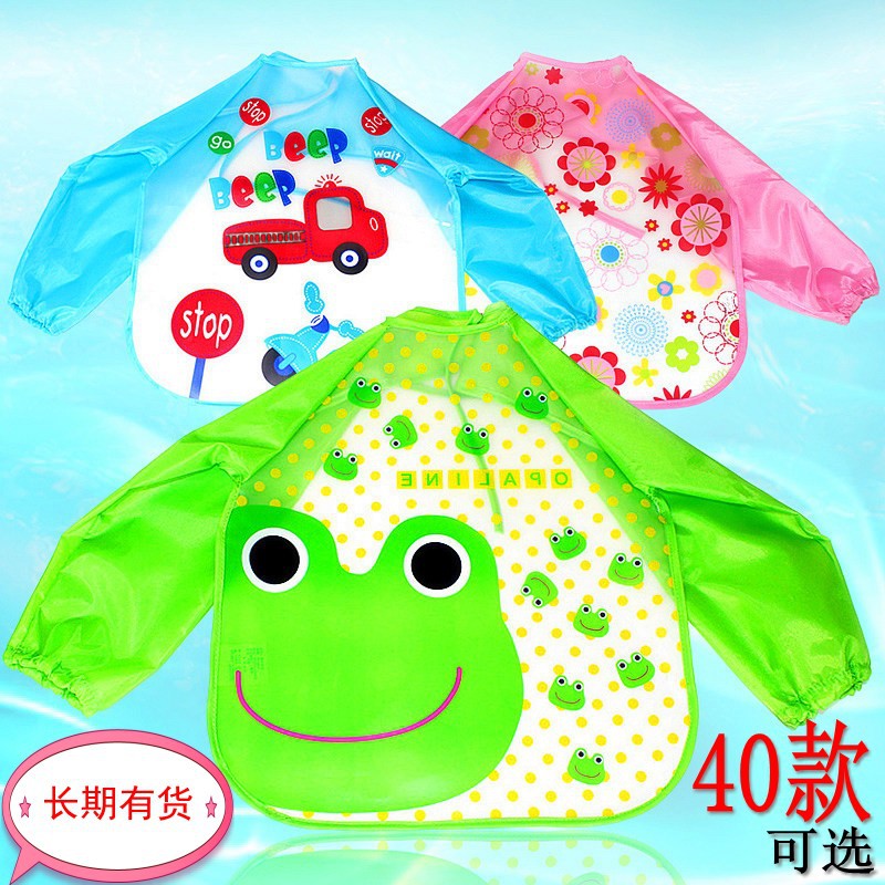 Импортные комбинезоны для детей, водонепроницаемые, одноразовые, для рисования