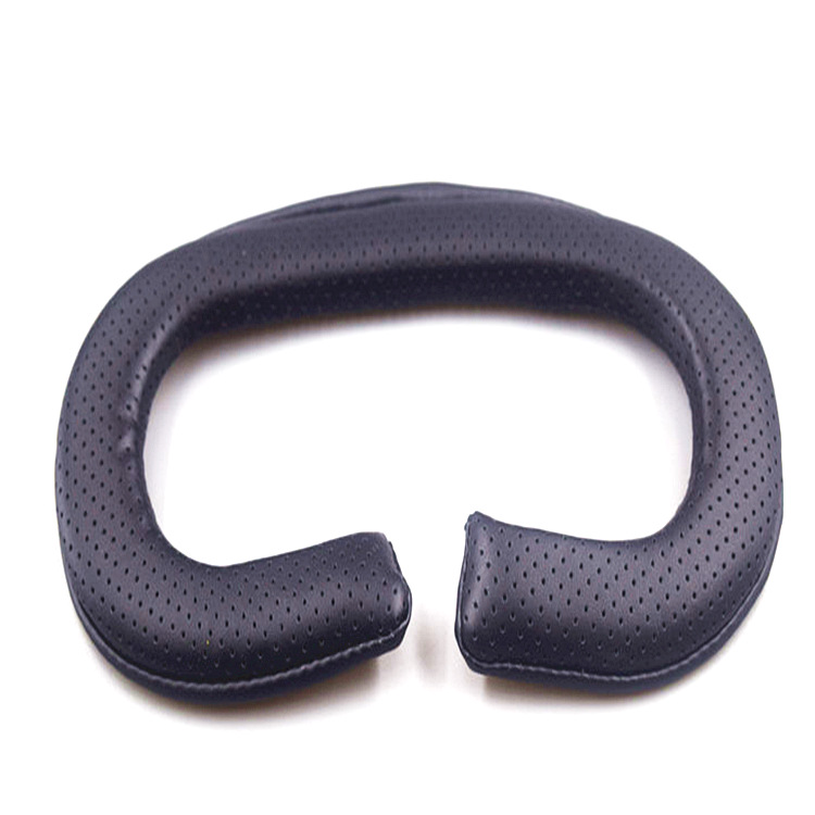 Manufacturer Sewing Vr Eye Mask Pu Leather Perforated Sponge Eye Mask Virtual Vr Head Display Sponge Pad Sheath Sponge Dongguan
