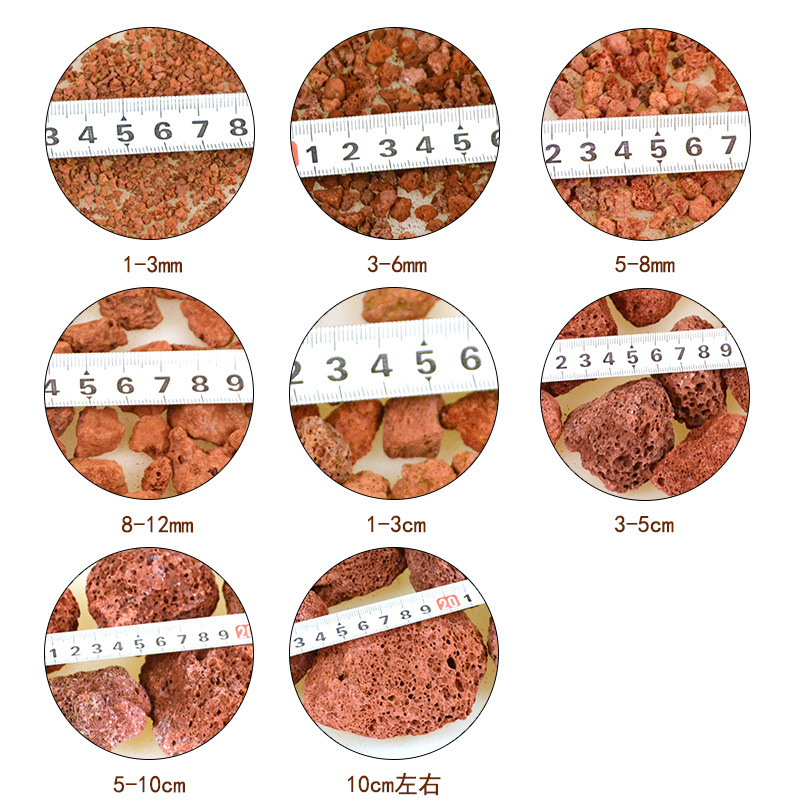 Volcanic Rock Manufacturer Spot Wholesale Sewage Treatment Black Volcanic Stone Garden Landscaping Red Volcanic Stone Large Block