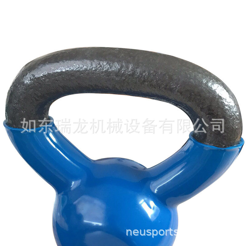 Kettlebell Solid Cast Iron Fitness Training Gluteus Muscle Hip-thian Hip Arm Pot Dumbbell Household Women's Color Pot