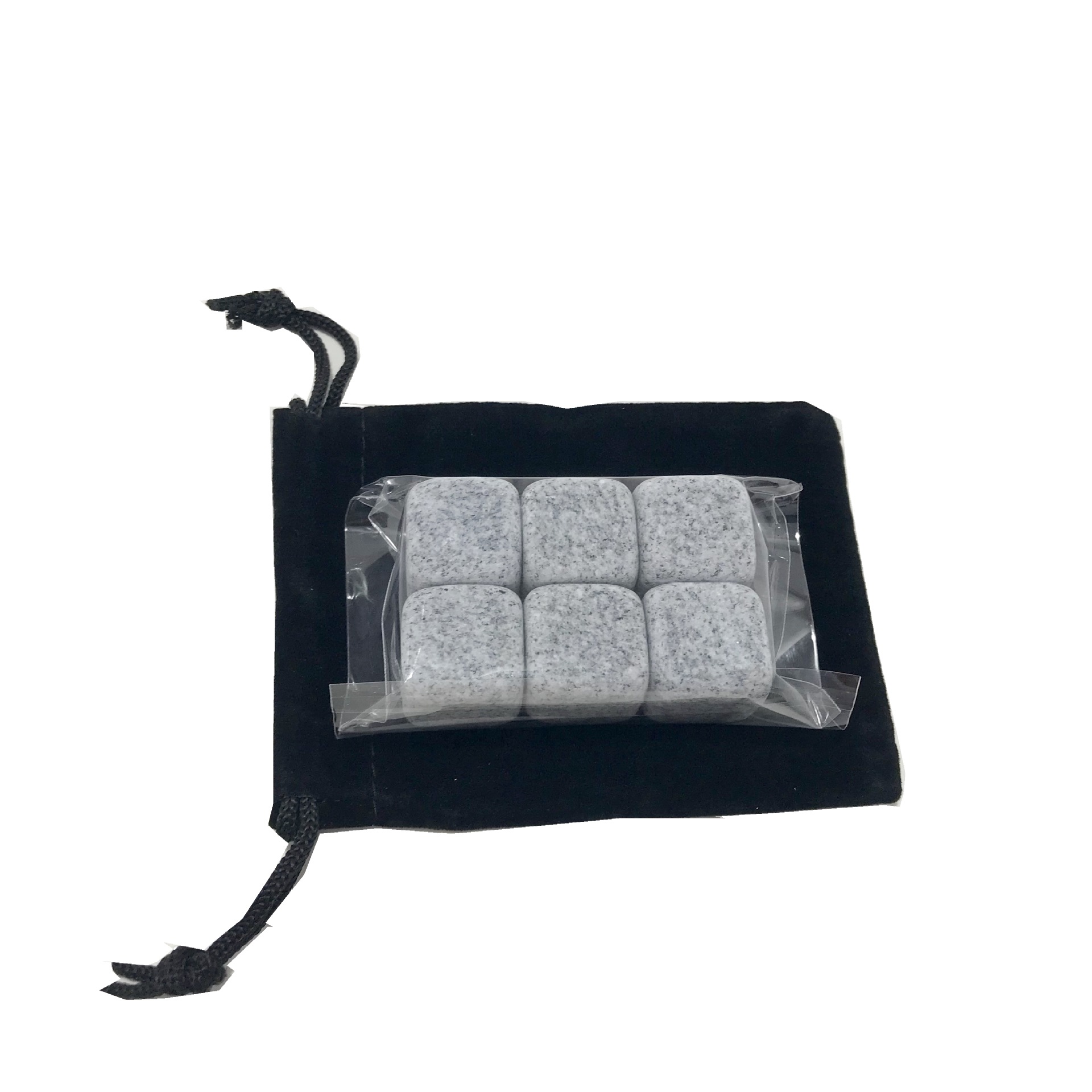 Производитель бархатных мешков, 6 штук, камни для виски, натуральные камни, можно настроить