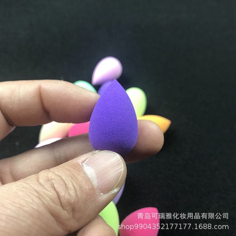 Wholesale Small Non-Latex Gourd Powder Puff Water Drop Mini Beauty Egg Sponge Puff Makeup Cotton Puff 20*30