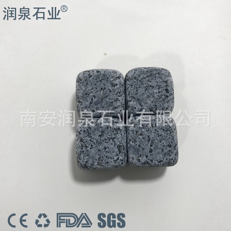 6 темно-серых натуральных камней для виски, камни для трезвости, образцы