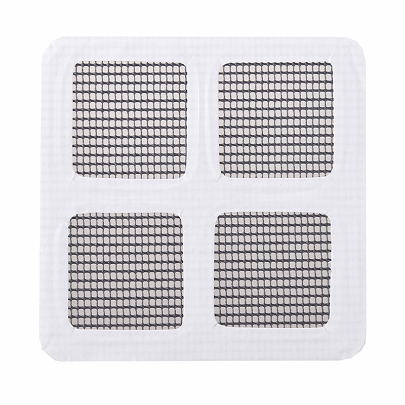 Insect-Proof Screen Window Repair Subsidy Tape Hole Patching Screen Window Net Large Hole Household Self-Adhesive Hole Patching Velcro