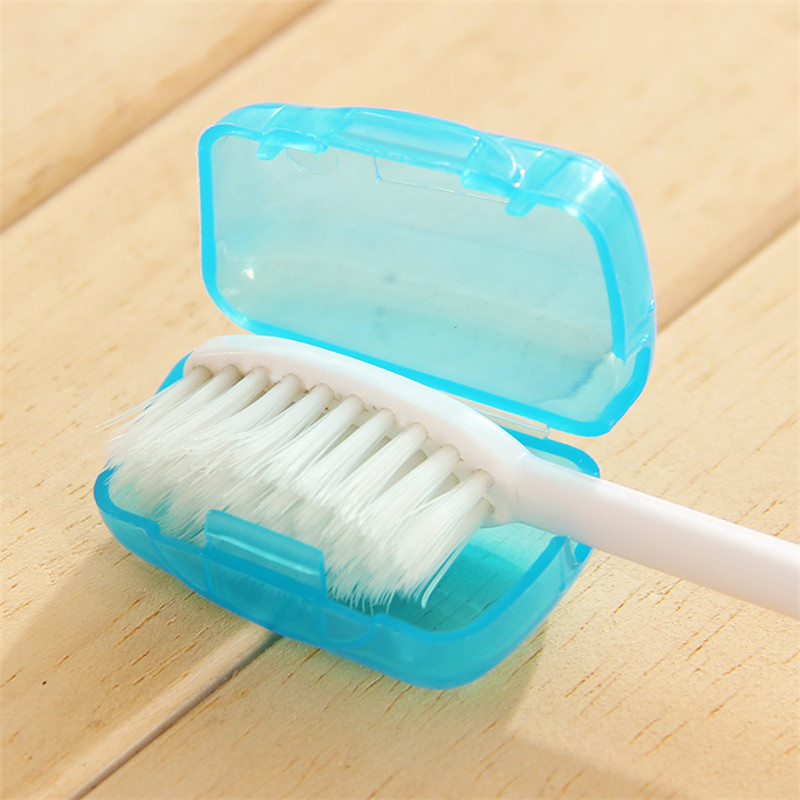Portable toothbrush set travel portable toothbrush box toothbrush head protective set gift manufacturers