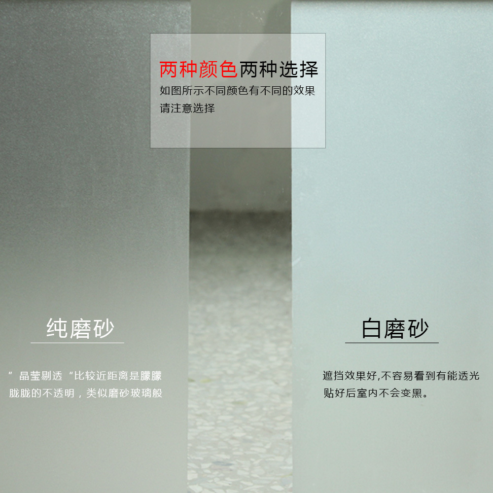 Самоклеящаяся матовая стеклянная наклейка, теплоизоляция, защита от солнца, для окон офиса, ванной, туалета, затемняющая пленка для дверей и окон