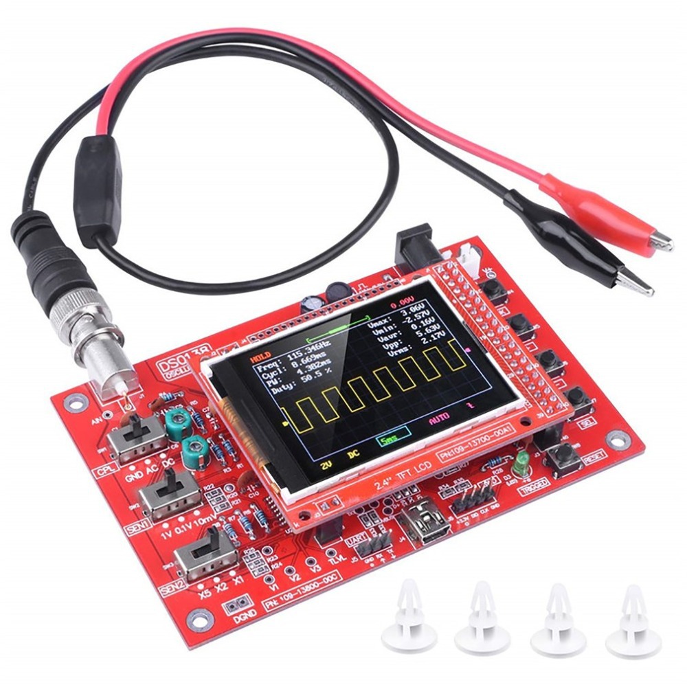 DSO138 oscilloscope production kit, e-learning kit, open source STM32 digital oscilloscope