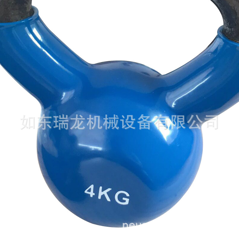 Kettlebell Solid Cast Iron Fitness Training Gluteus Muscle Hip-thian Hip Arm Pot Dumbbell Household Women's Color Pot
