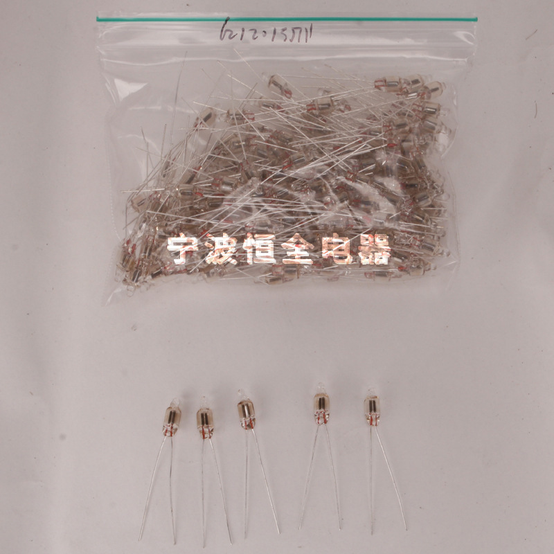 Supply neon light, neon bulb indicator light, red green neon light supply, household appliance indicator light