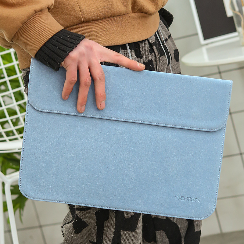 Processing and Customized Laptop Sleeve, iPad Tablet Protective Cover, Simple and Fashionable Clutch Bag