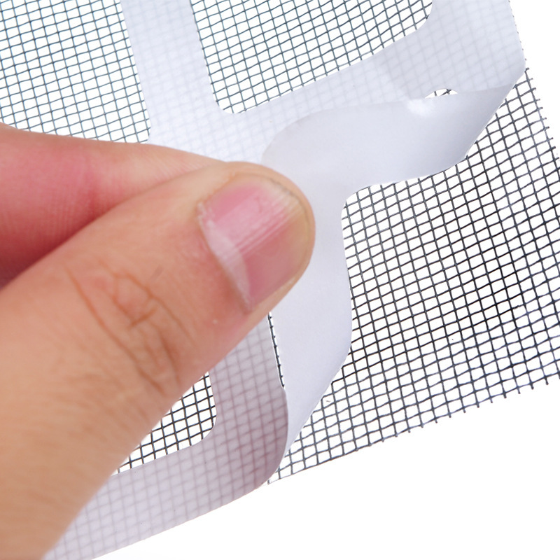 Insect-Proof Screen Window Repair Subsidy Tape Hole Patching Screen Window Net Large Hole Household Self-Adhesive Hole Patching Velcro
