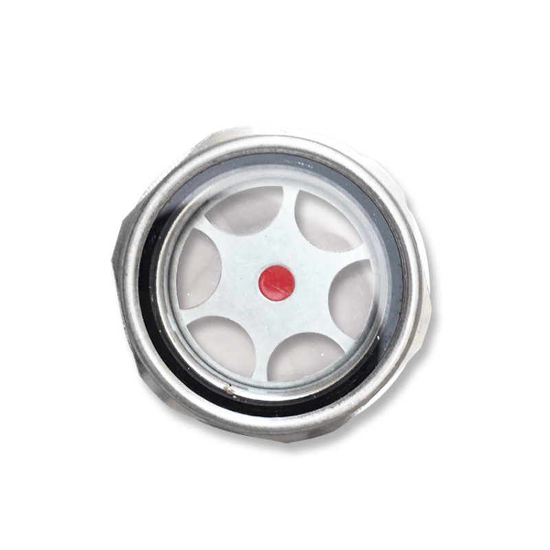 Taixing Tyrone cycloid pin wheel reducer accessories aluminum mirror cover oil window oil level gauge aluminum oil viewing mirror