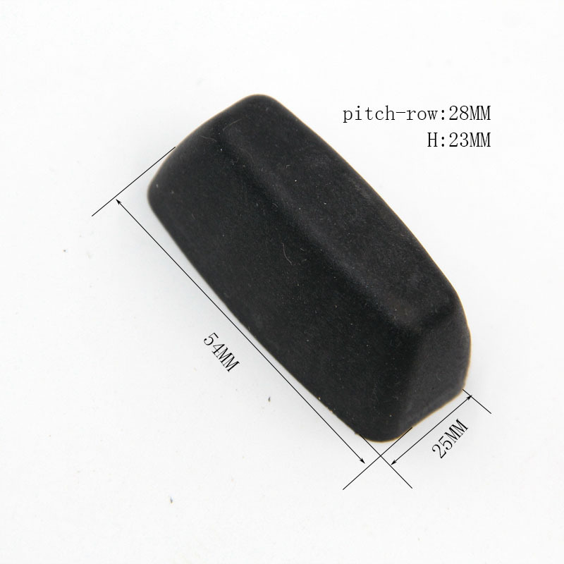 Luggage accessories plastic PVC base foot support hollow 5 head support