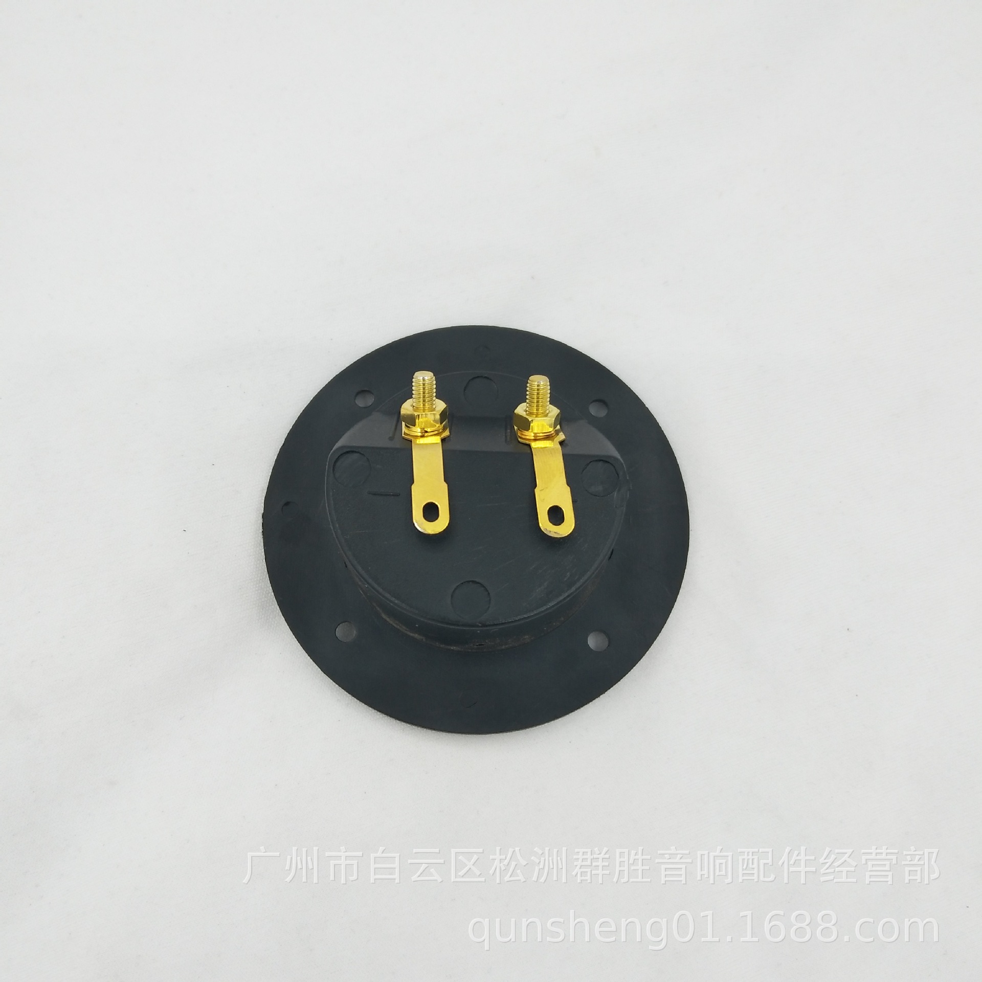 Opening 75 inside and outside round junction box 303 pure copper pole clamp box audio terminal speaker back board junction box