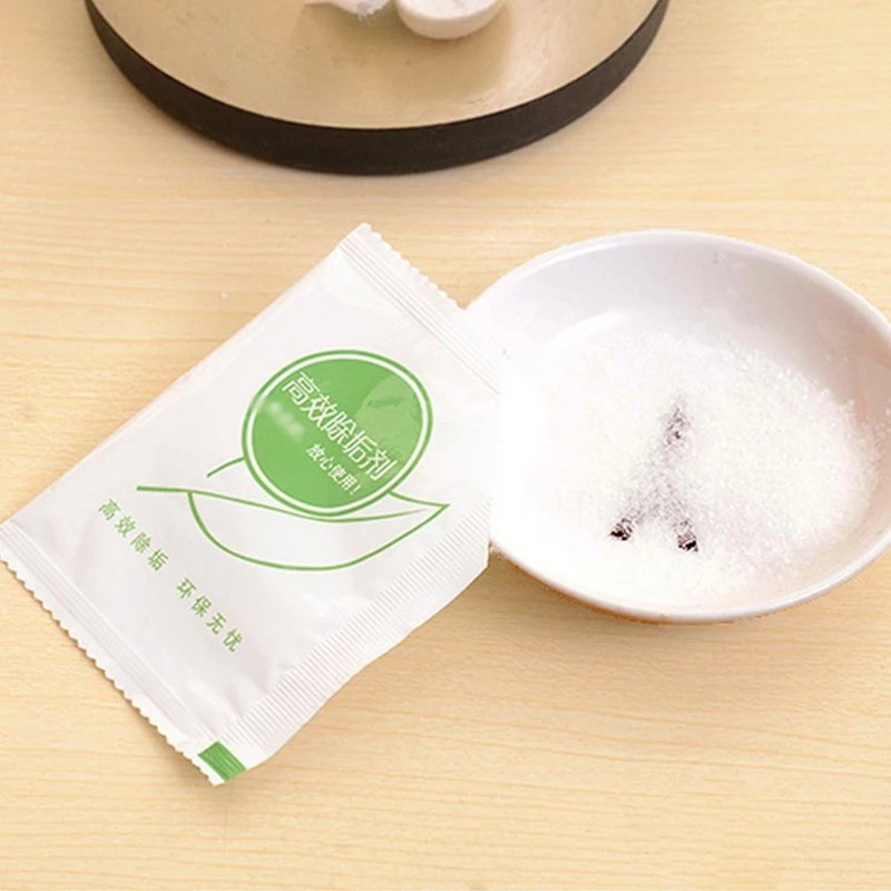 Factory wholesale food grade citric acid detergent scale cleaner water dispenser kettle electrical cleaning agent 10g