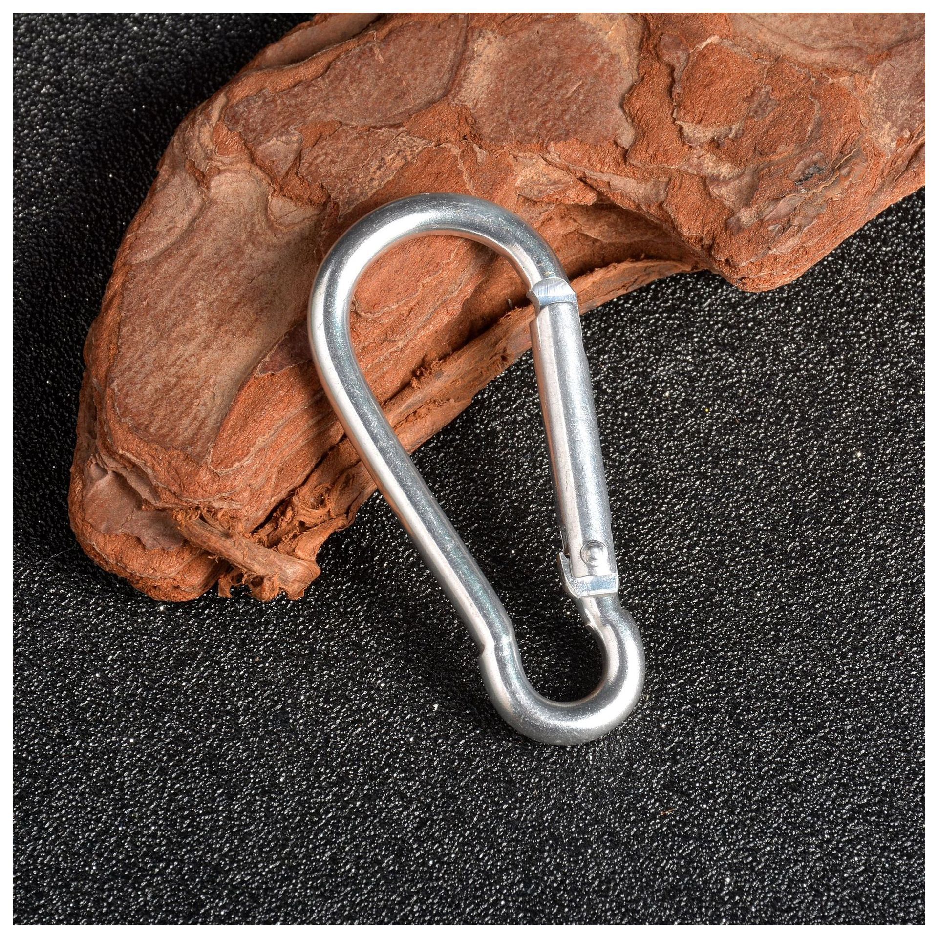 Gourd type No. 5 hanging buckle box bag buckle spring hook climbing kettle buckle LED light buckle aluminum alloy carabiner