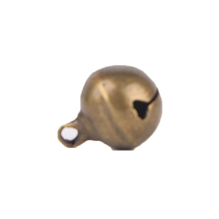 2025 One-Word Copper Bell Versatile DIY Jewelry Accessories Bell Christmas Pet Bell Bronze Manufacturer Wholesale