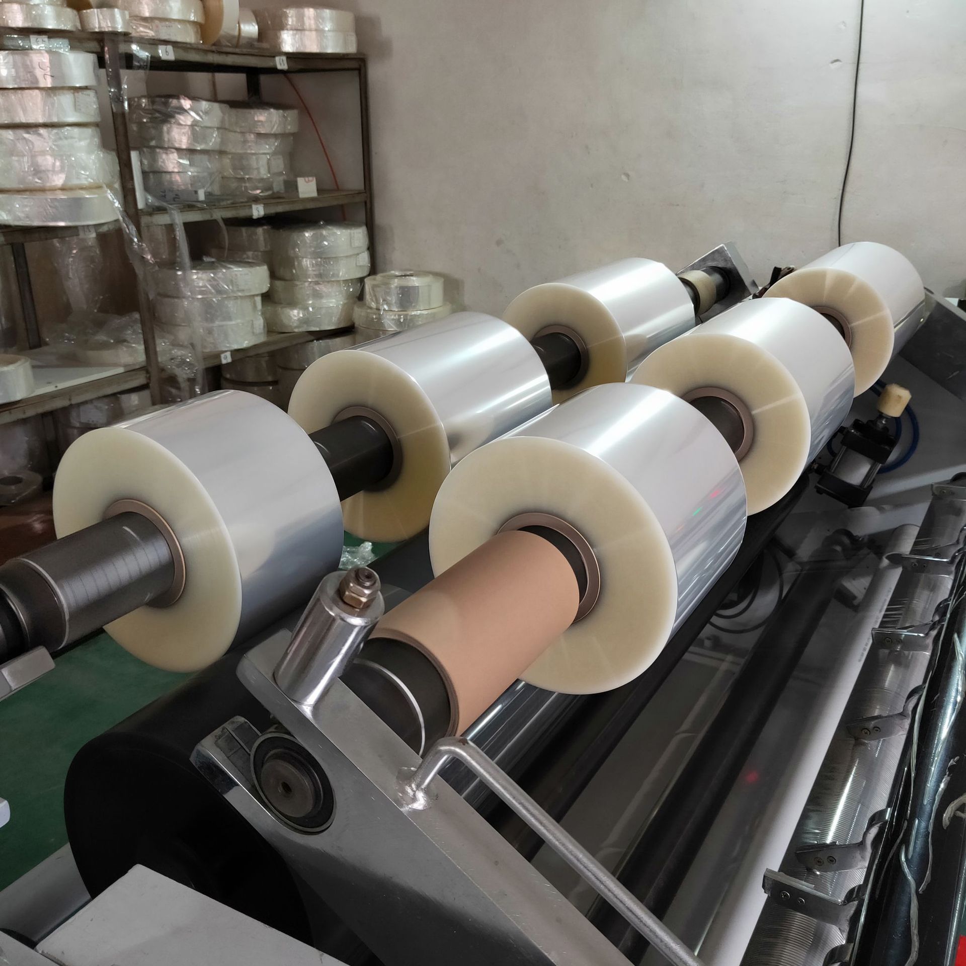 Tea Gift Box Cosmetic Plastic Cigarette Film Hot Film Machine Special Bopp Wire Film Transparent Single Shrink Cigarette Film