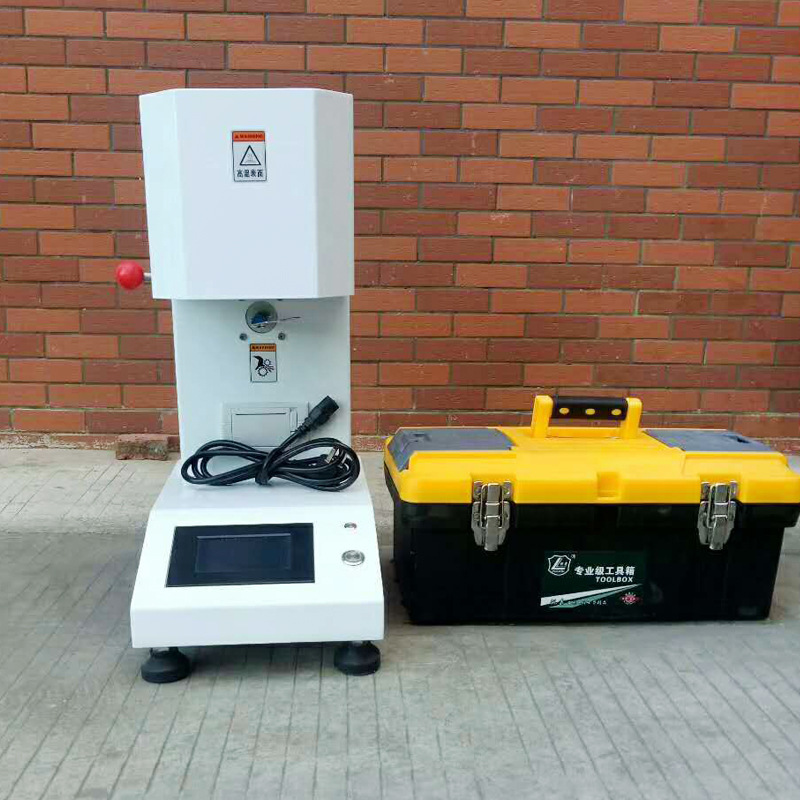 Melt index meter melt flow rate tester plastic particle PVC resin melt finger meter