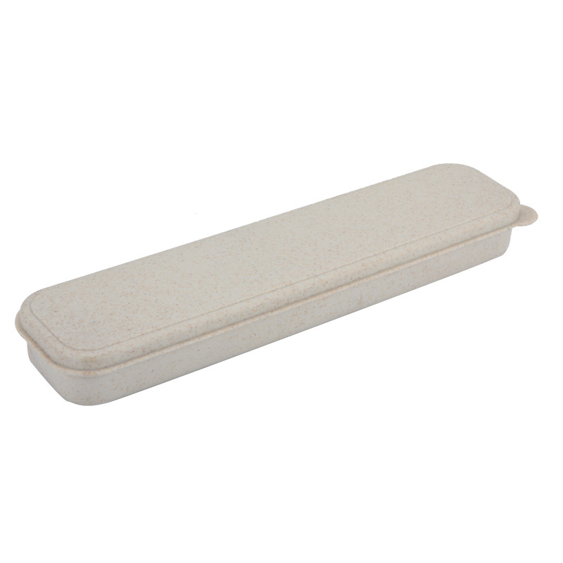 Wheat Cutlery Box Straw Portable Cutlery Box Cutlery Storage Box Cutlery Gift Box