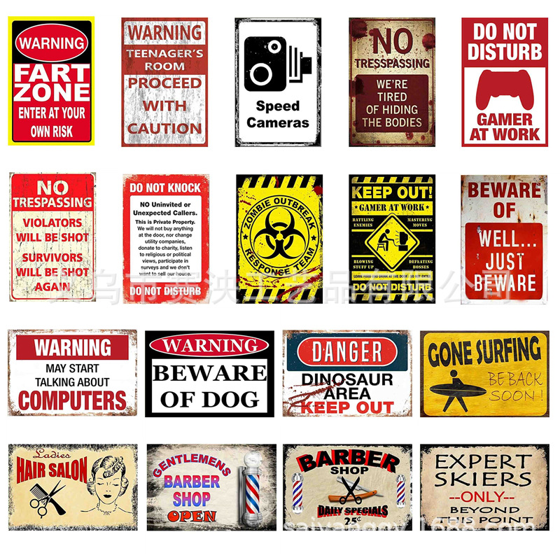 Ретро ностальгическая жестяная картина, настенное украшение, декоративная табличка