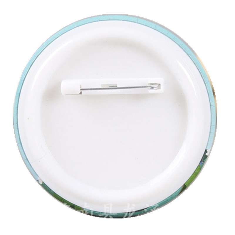 Tinplate Refrigerator Magnets Cartoon Cute Smiley Face Promotional Gifts Student Anime Card-Type Badge Pin Badge