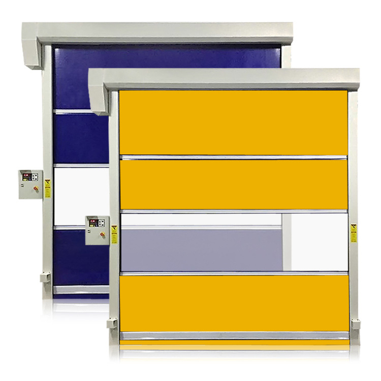 Factory Direct Sales Pvc Quick Rolling Shutter Door Industrial Rolling Shutter Electric Automatic Sensor Upgrade Door Radar Door Customization