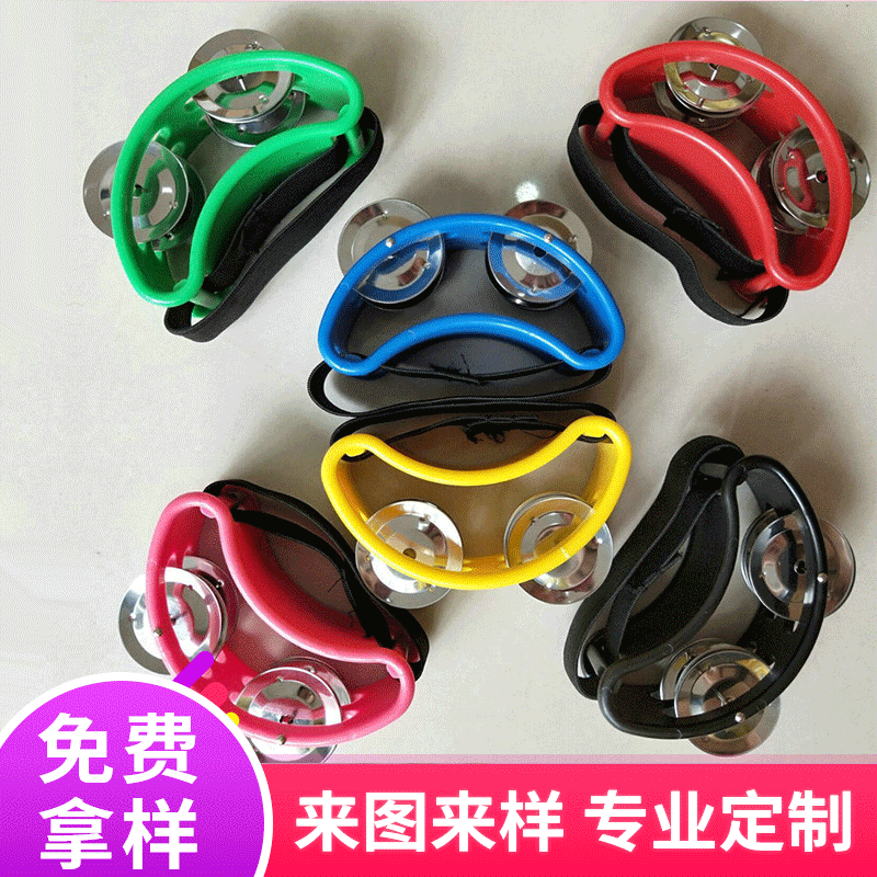 Поставка африканского барабана, барабана кахон, инструмент для аккомпанемента, ножной колокол, двойная ножная погремушка Орфа