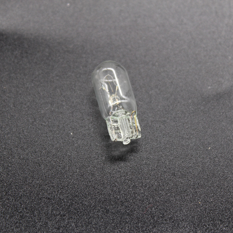 T10 Car Instrument Halogen Bulb Width Indicator Light 12V24V-3W-5W Small Plug-In Bulb W5W License Plate Light Width Indicator Light