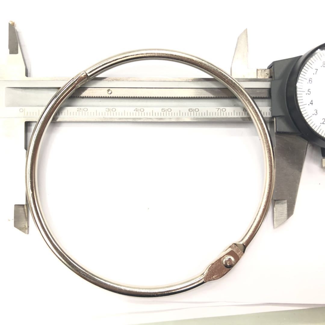 Table Calendar Metal Book Ring Open Ring Set Iron Ring Activity Photo Album Card Ring Open Ring Loose-leaf Ring