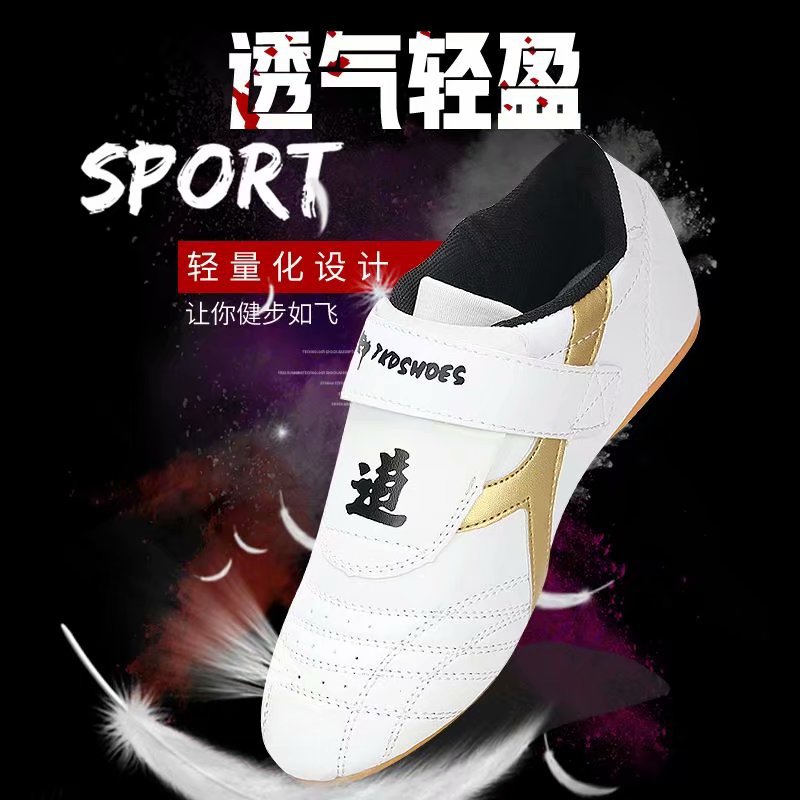 Children, Adults, Men and Women, Spring, Summer, Autumn and Winter Rubber Sole Shoes, Training Performance Shoes, Coach Shoes, Wholesale Taekwondo Shoes